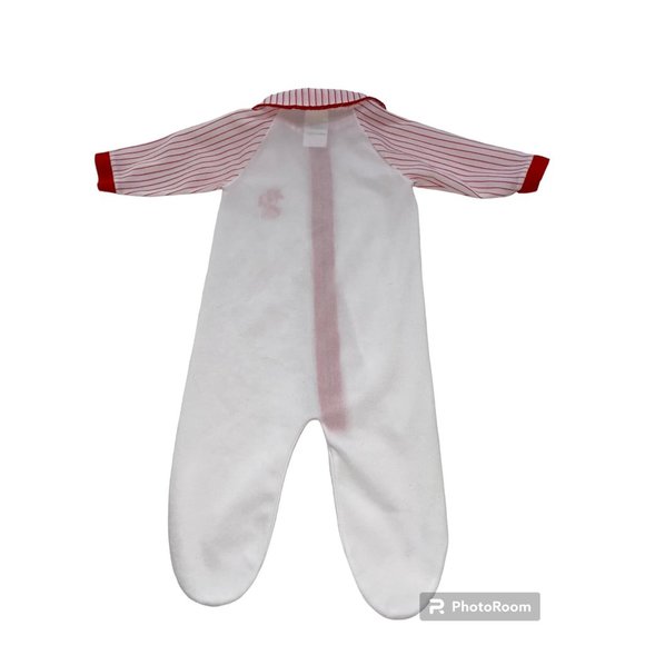 Vintage Baby Terry Sleeper PJ’s Size Medium 0-3 Months - Picture 2 of 4